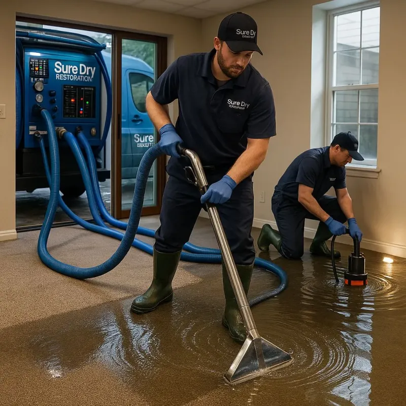 Water Extraction and Removal process in Valencia, CA
